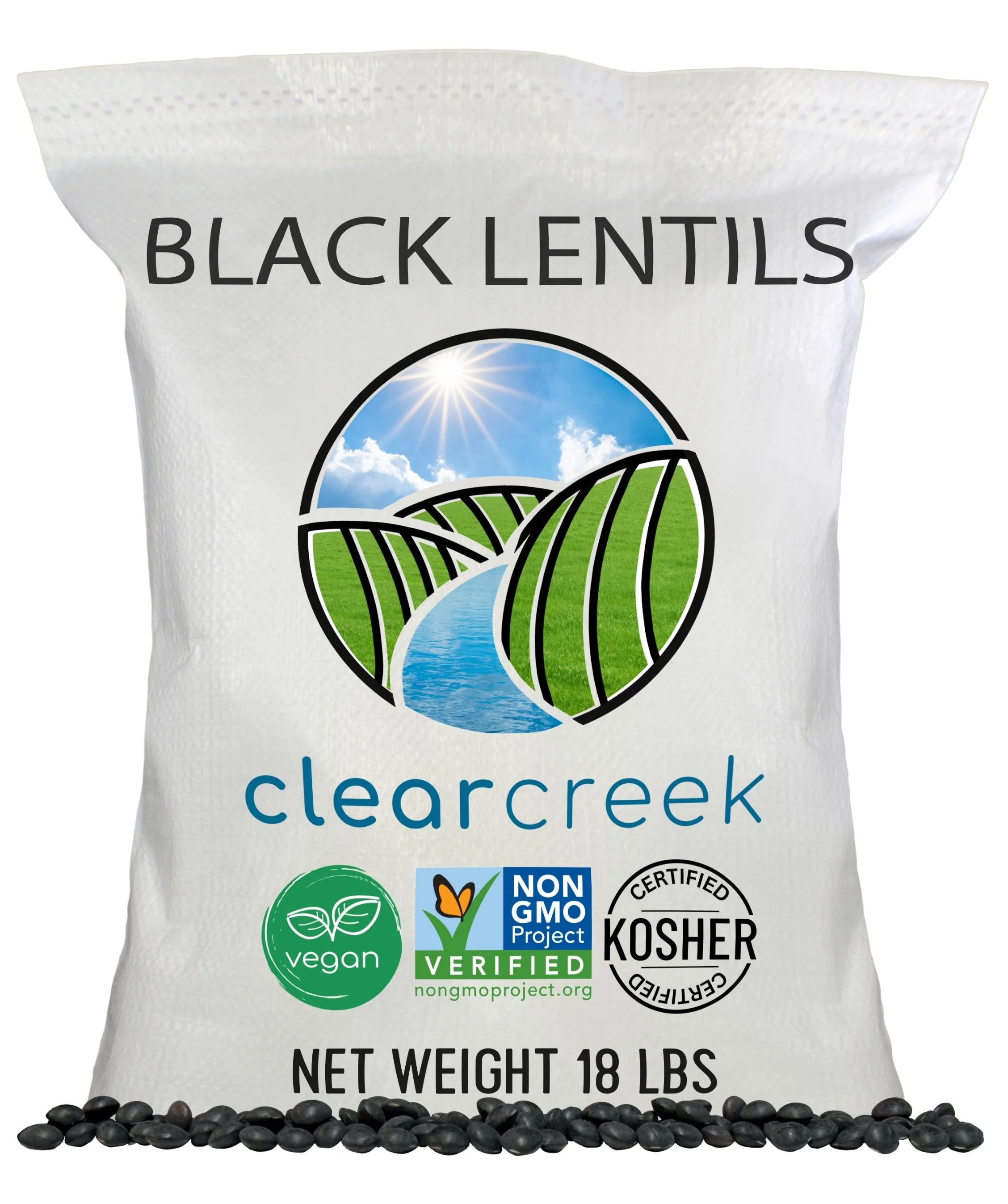 Beluga Lentils | 18 LB - Image 2