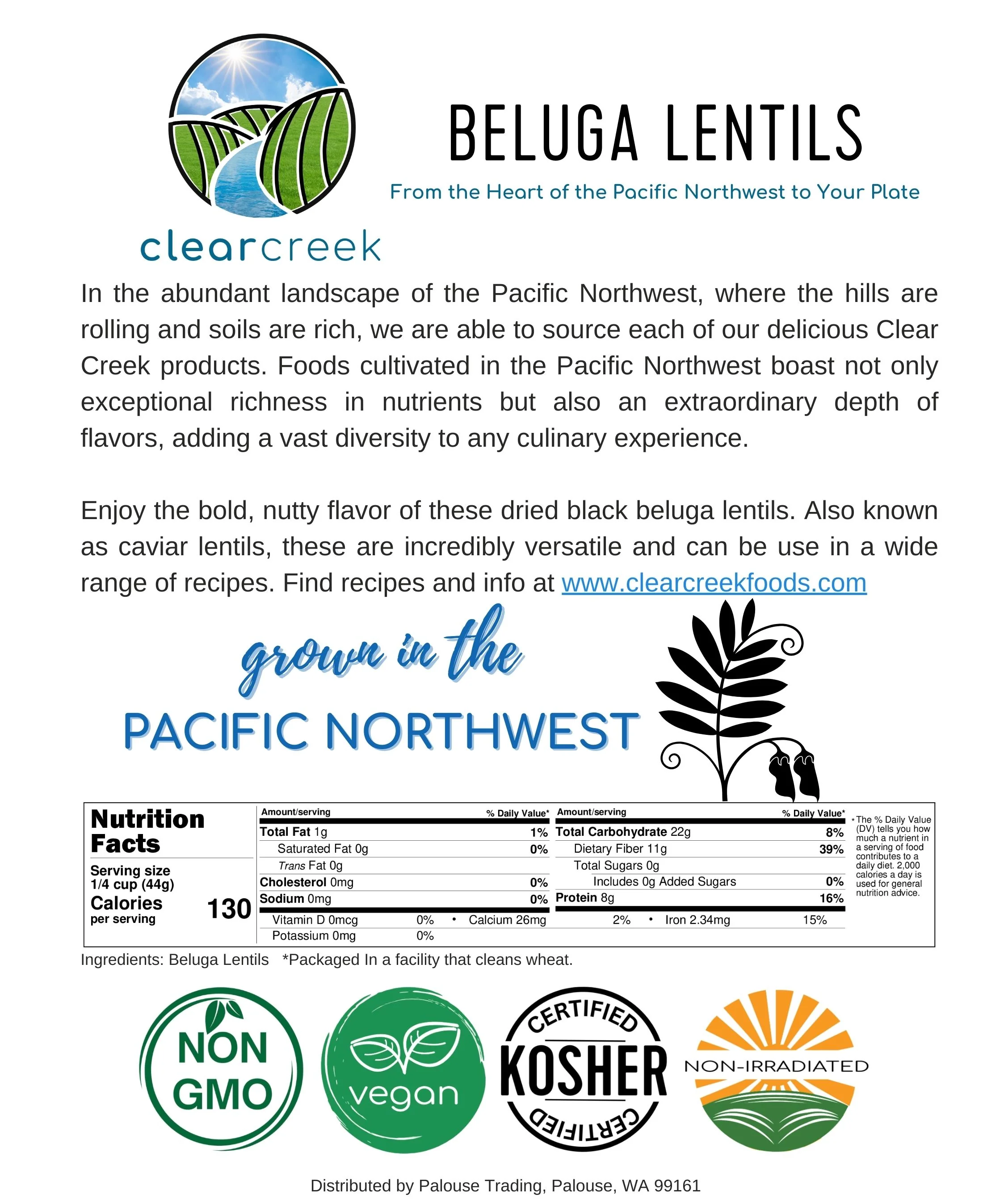 Beluga Lentils | 25 LBS Bucket - Image 5