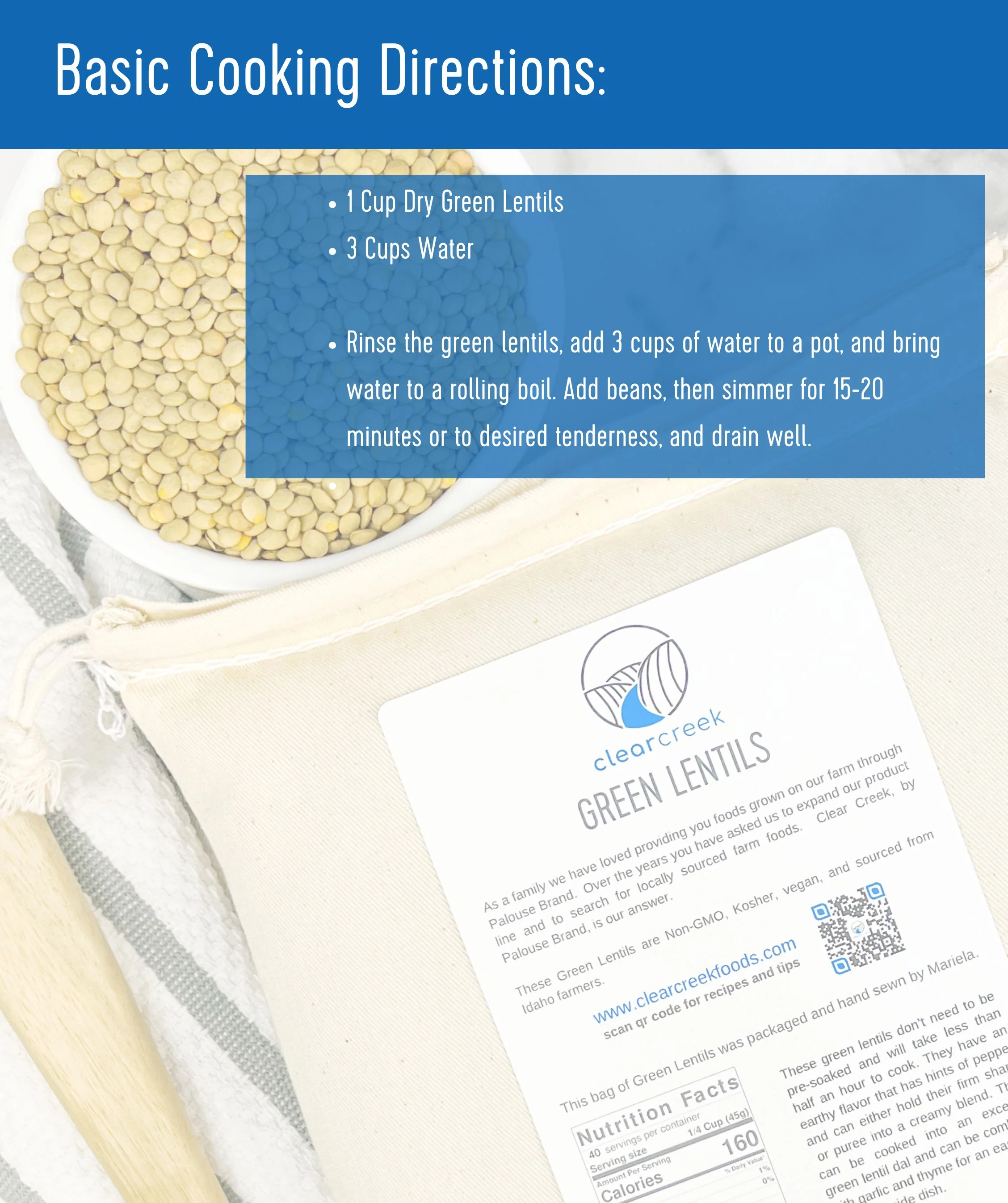 Bulk Lentil Variety Bundle | 100 LBS - Image 6