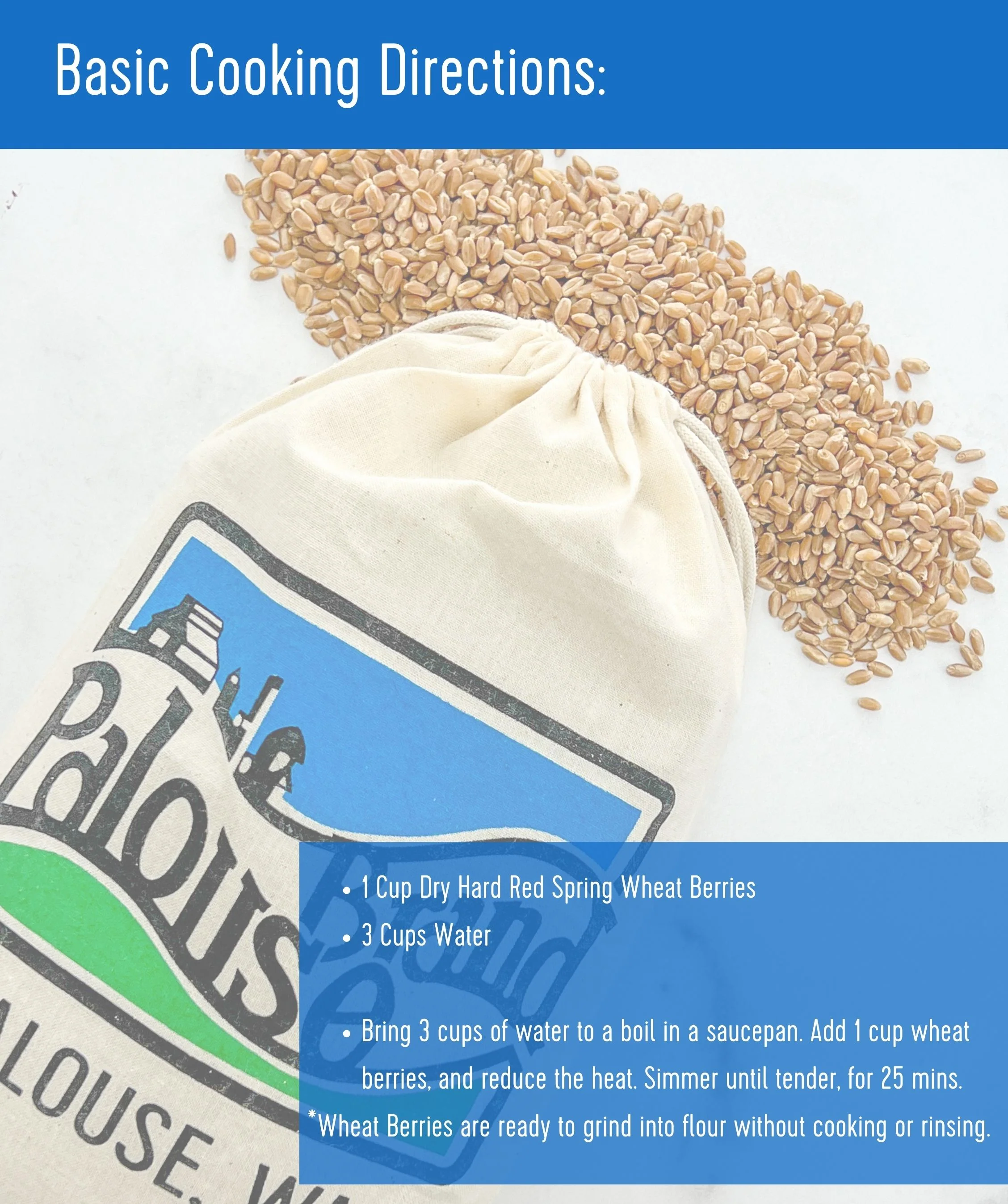 Hard Red Spring Wheat Berries | 36 LBS (18 LB x 2) | Certified Glyphosate Residue Free - Value Pack - Image 6