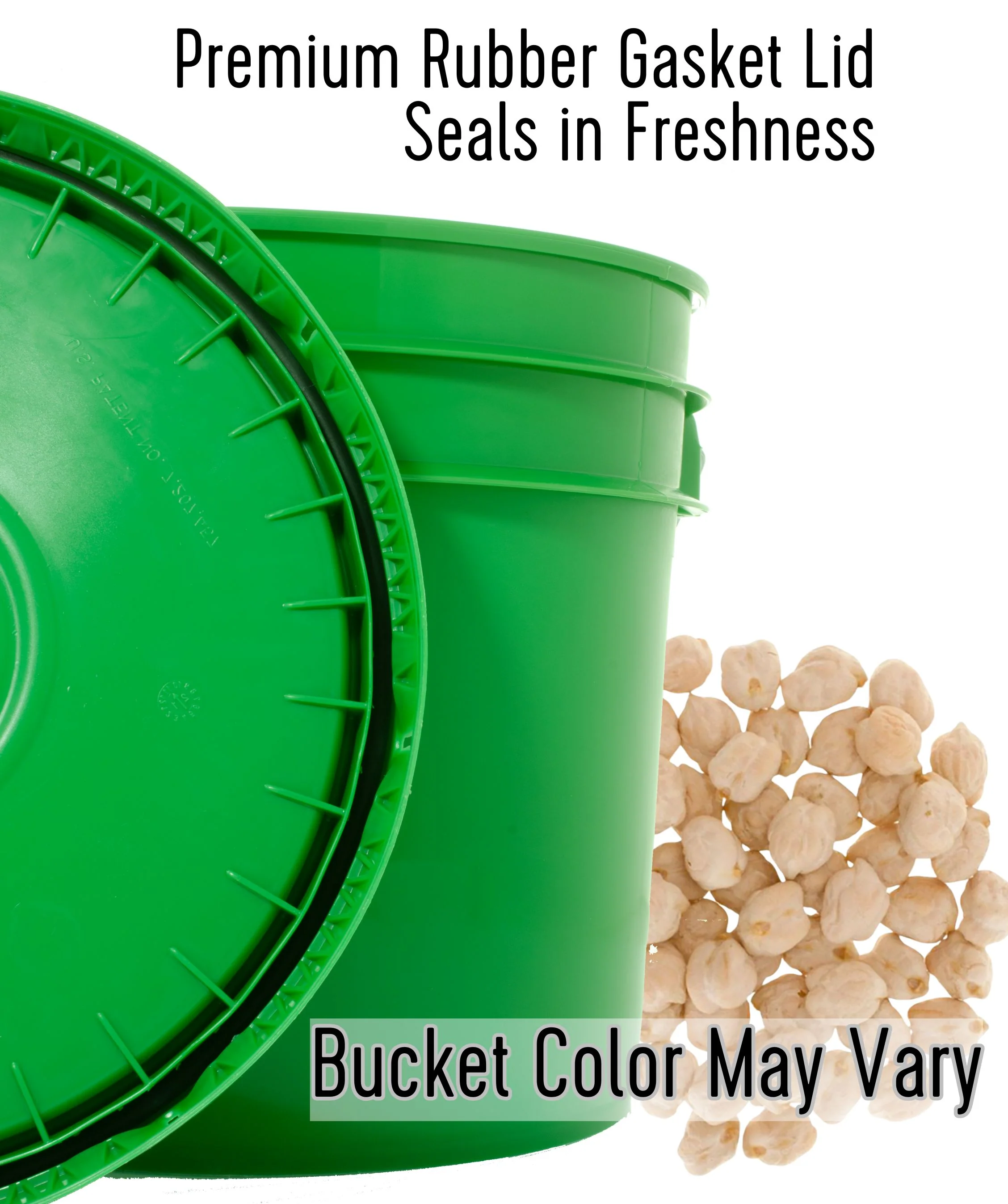 Chickpeas | 25 LB Bucket | Certified Glyphosate Residue Free - Image 9