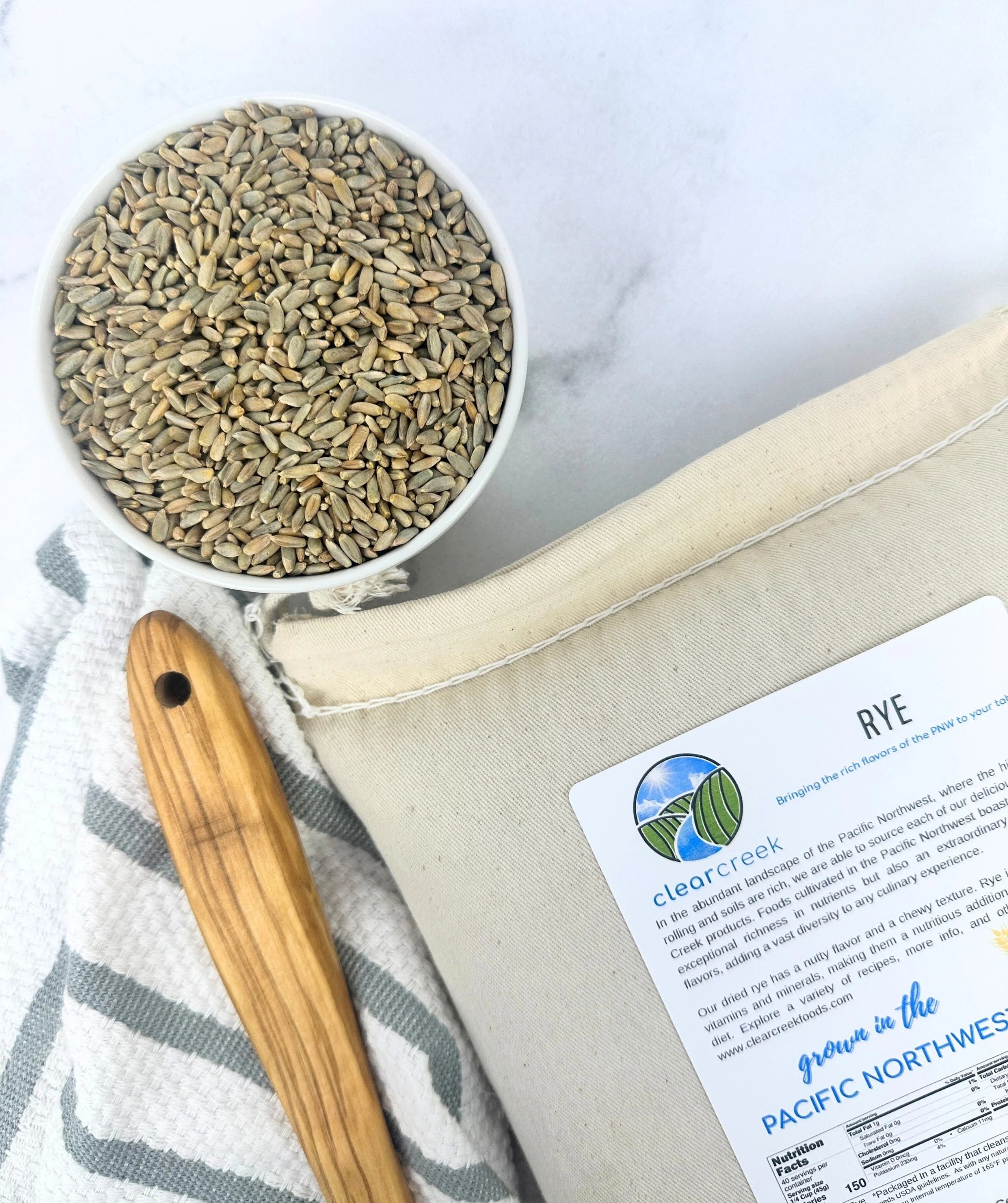 Einkorn, Khorasan, Durum, Rye, Spelt, and Barley Berries | 6 lb (6-1 lb bags) |  Certified Glyphosate Residue Free - Image 6