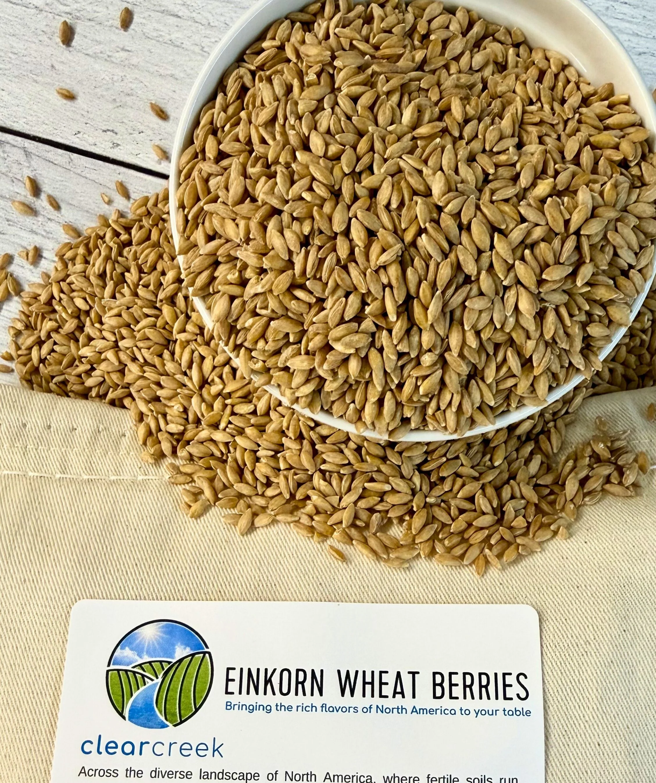 Einkorn Wheat Berries | 1 lb | Certified Glyphosate Residue Free - Image 3