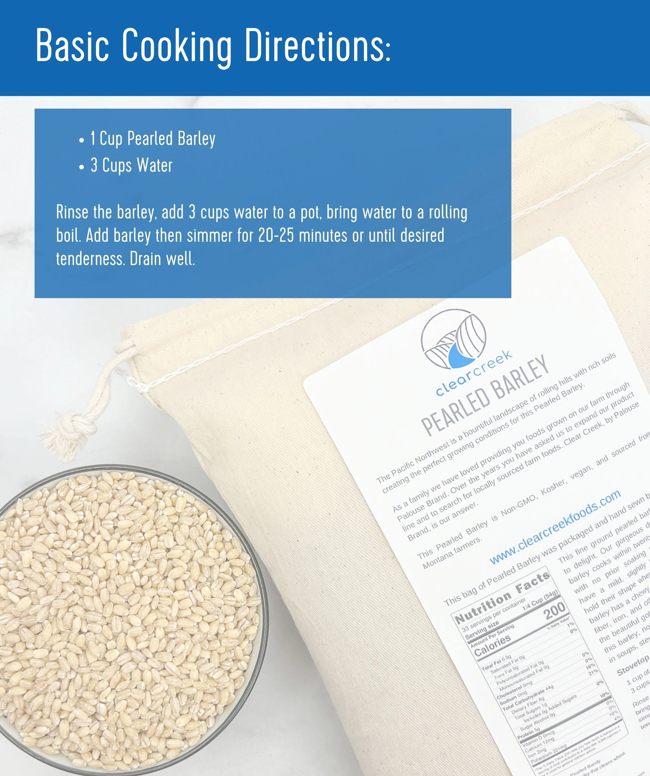 Variety Clear Creek Grain Bundle | 72 lbs (4 - 18 lb bags) - Image 6