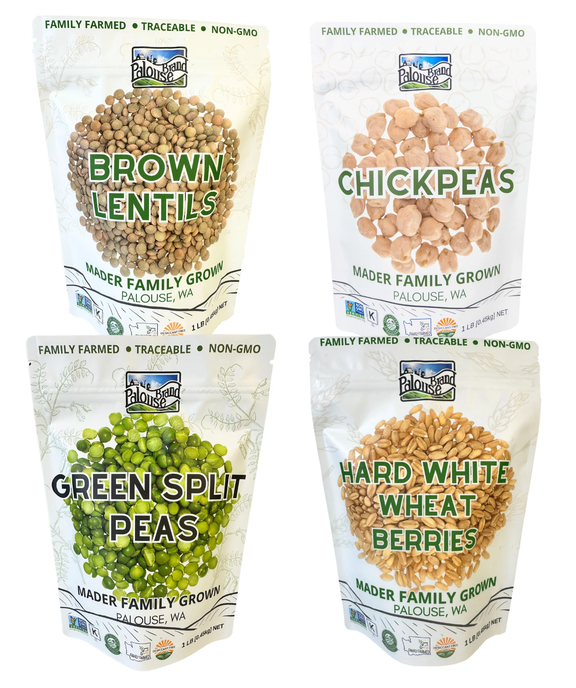Farm to Table Starter Bundle | 1 LB Best Seller Pack | 4 LB