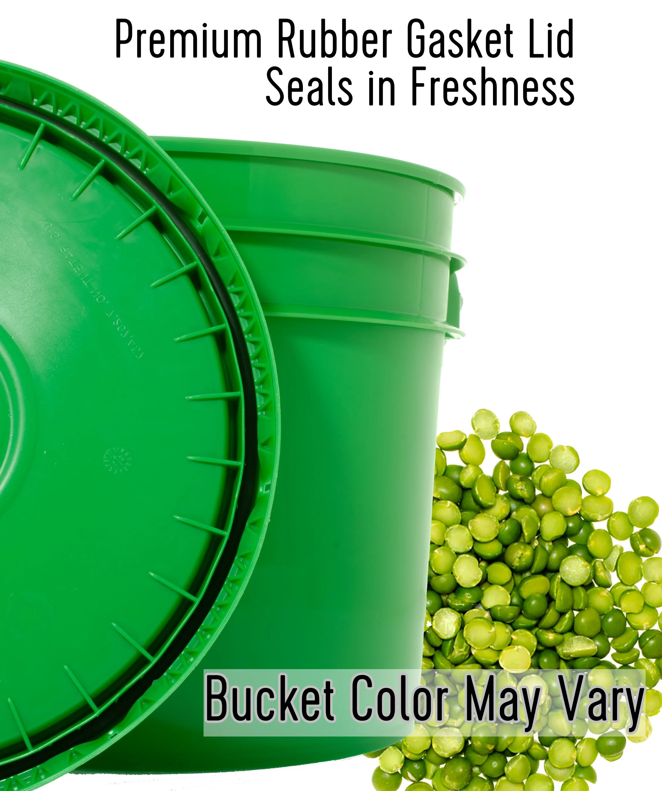 Green Split Peas | 25 LB Bucket | Certified Glyphosate Residue Free - Image 9