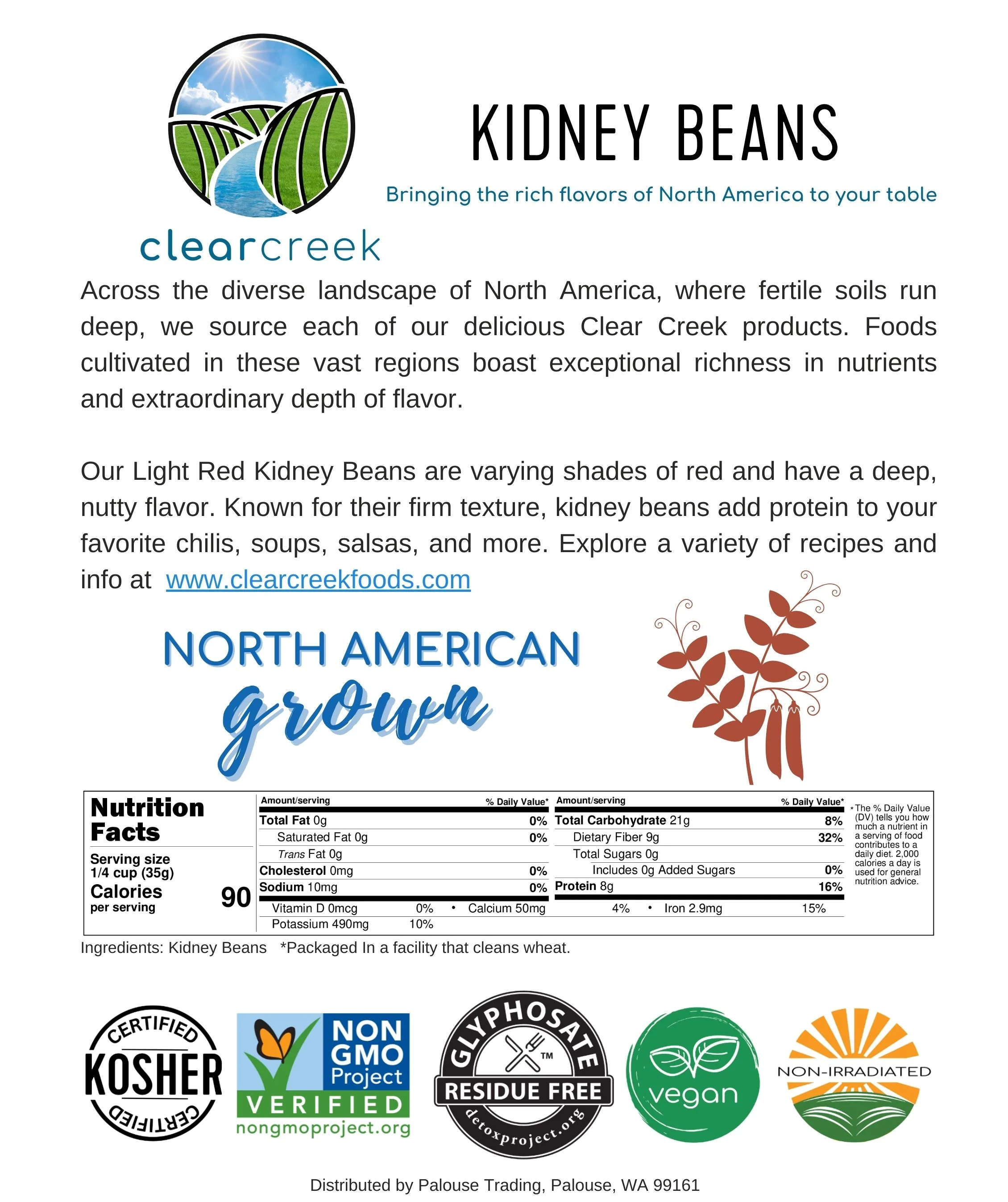 Kidney Beans | 4 LB | Certified Glyphosate Residue Free - Image 5