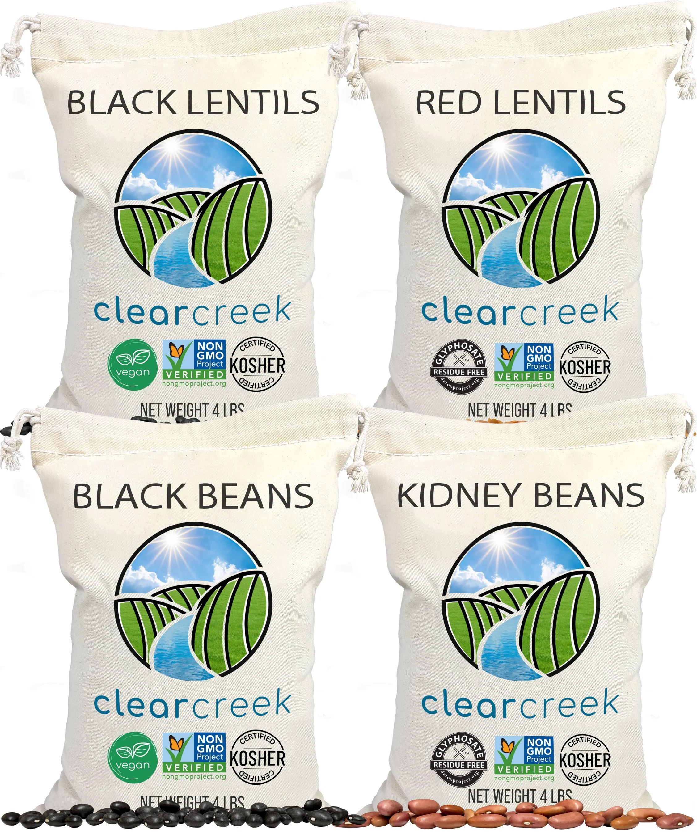 The Pantry Staples Bundle | Legume Variety | 16 LB