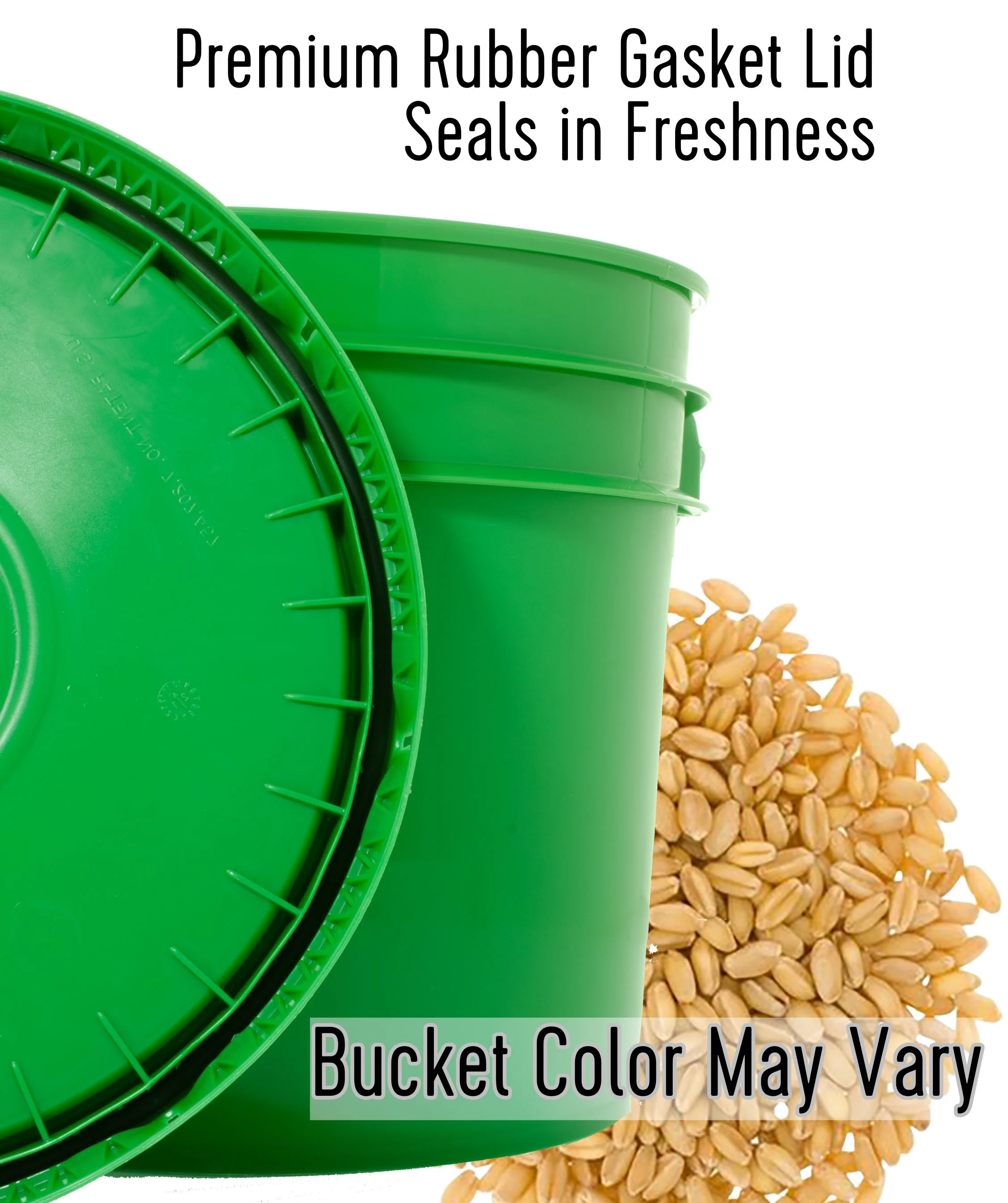 Soft White Wheat Berries | 25 LB Bucket | Certified Glyphosate Residue Free - Image 9