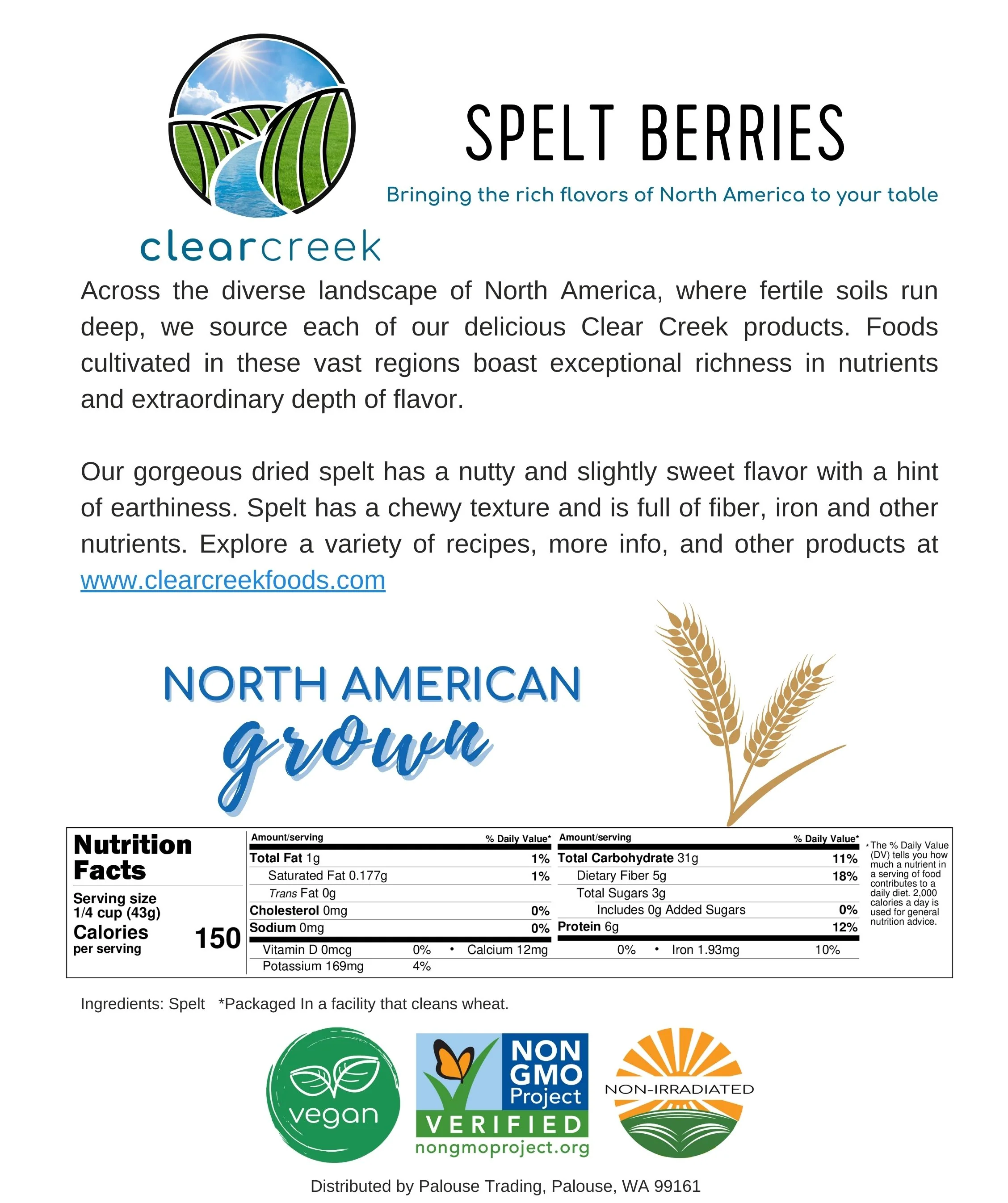 Spelt Berries | 25 LB - Image 5