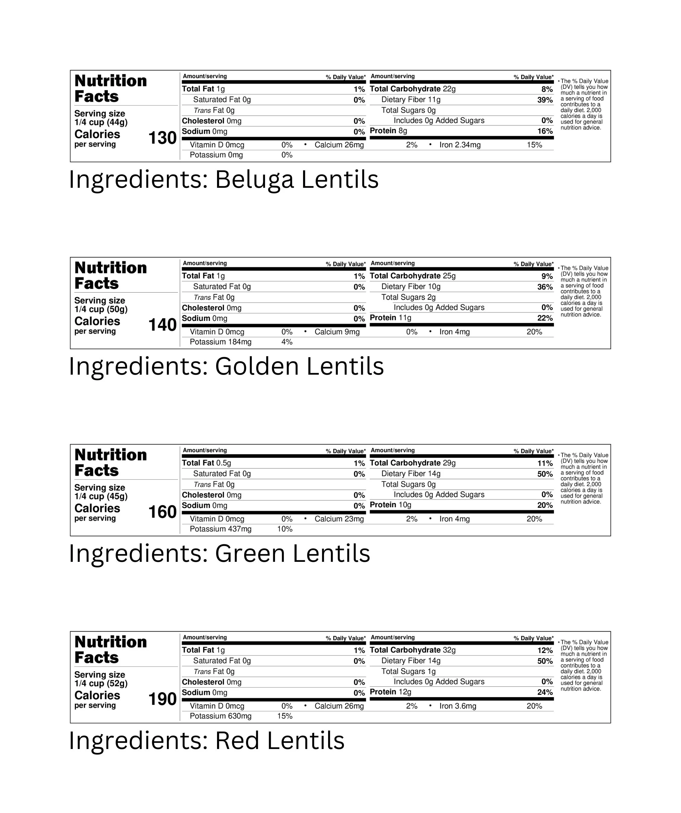 The Artisan Bundle | Lentil Bundle |  72 LBS - Image 8
