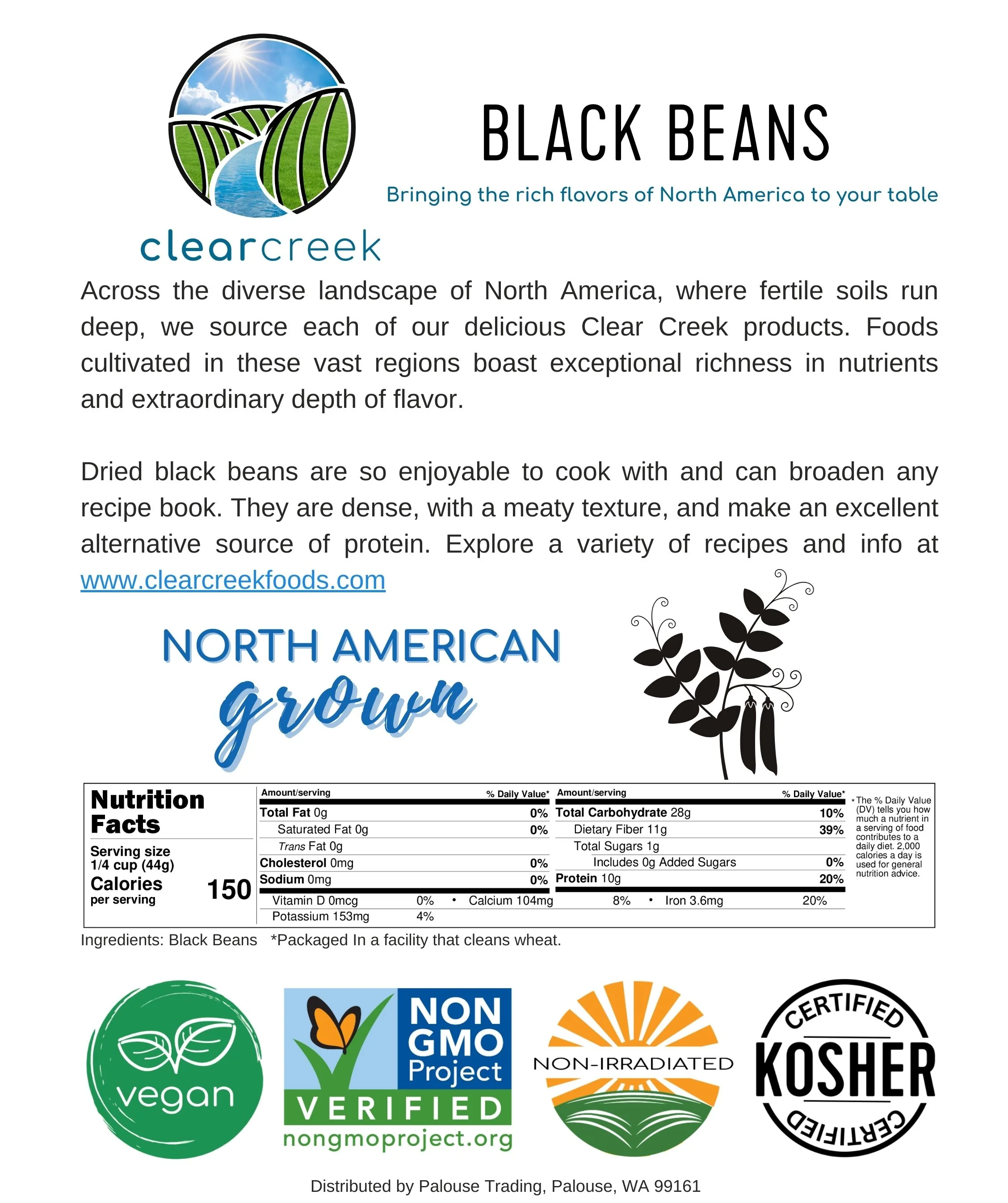 Black Beans | 8 lbs (2 × 4 lb) | Non-GMO | Sustainable Grown – Value Pack - Image 5